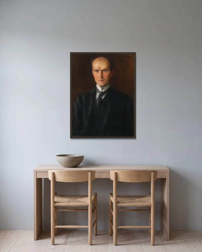 John Quinn, John Butler Yeats v rámu na stěně
