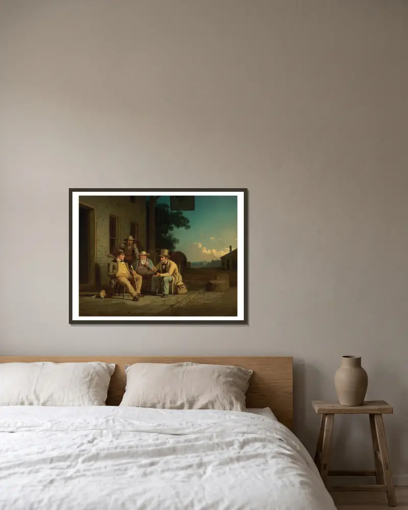Valkampanj, George Caleb Bingham v rámu na stěně