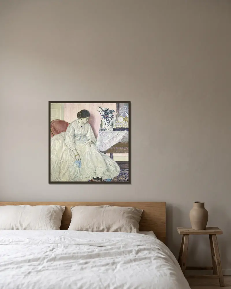 Memories av Frederick Carl Frieseke inramad på en vägg