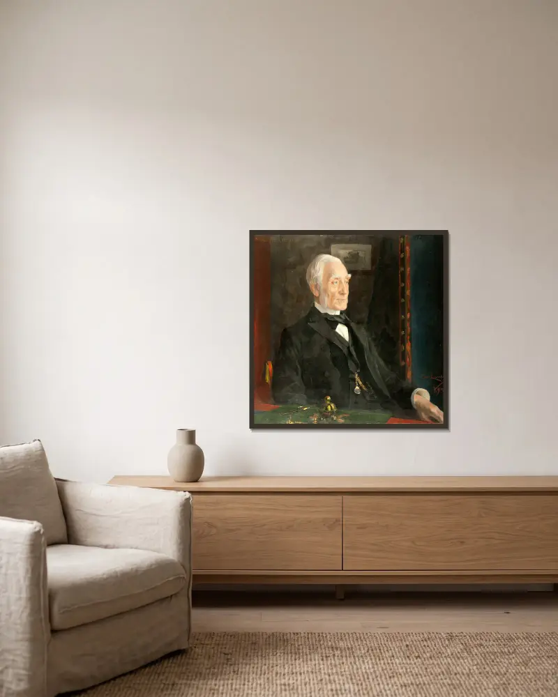 Magnus Olsson von Carl Larsson gerahmt an einer Wand