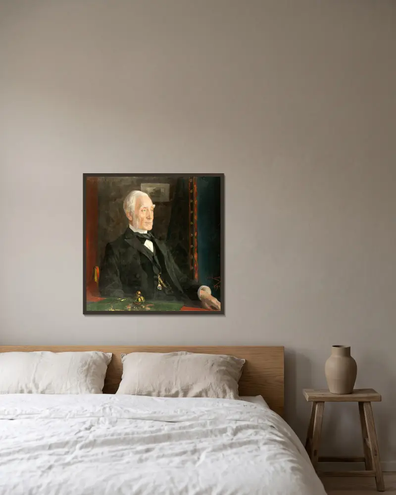 Magnus Olsson von Carl Larsson gerahmt an einer Wand
