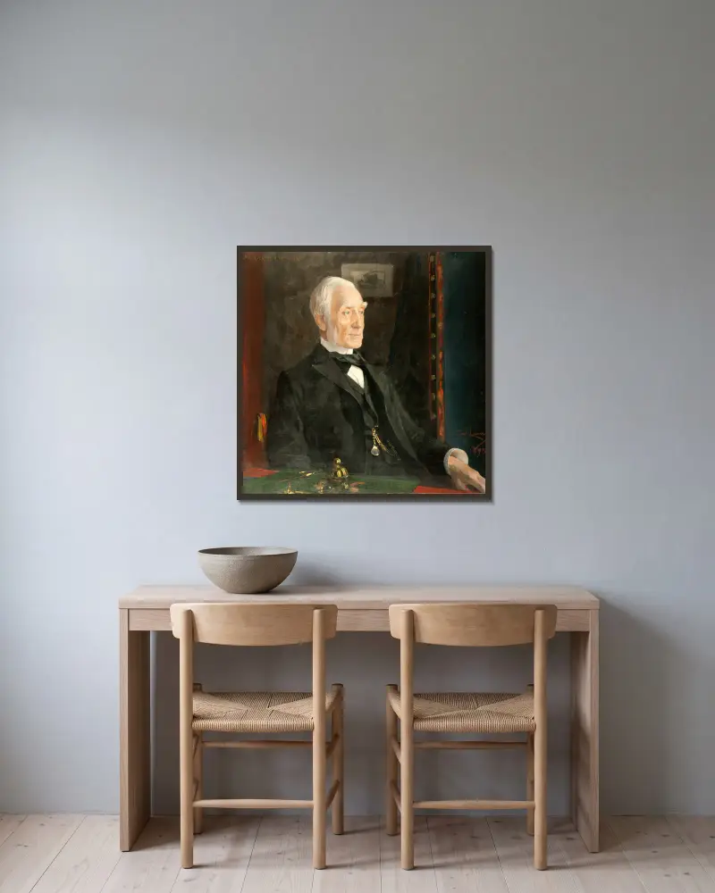 Magnus Olsson von Carl Larsson gerahmt an einer Wand