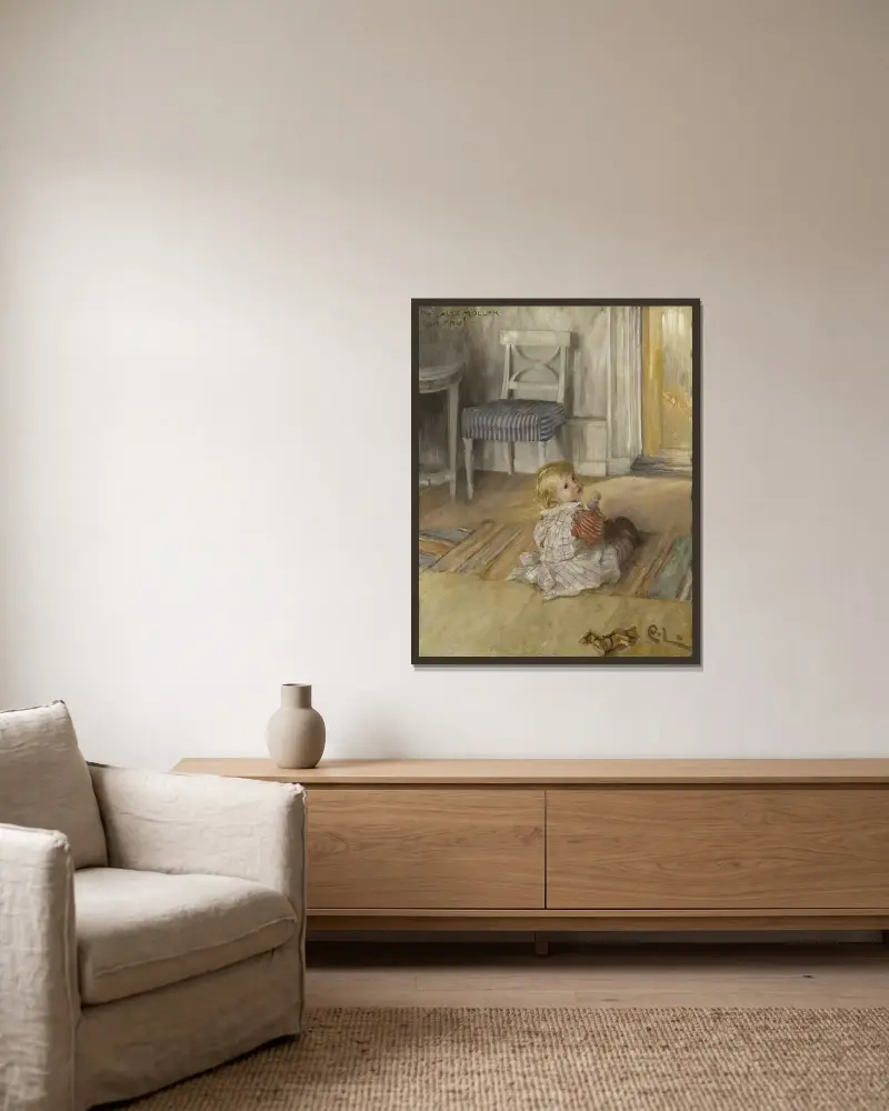 Pontus, Carl Larsson v rámu na stěně