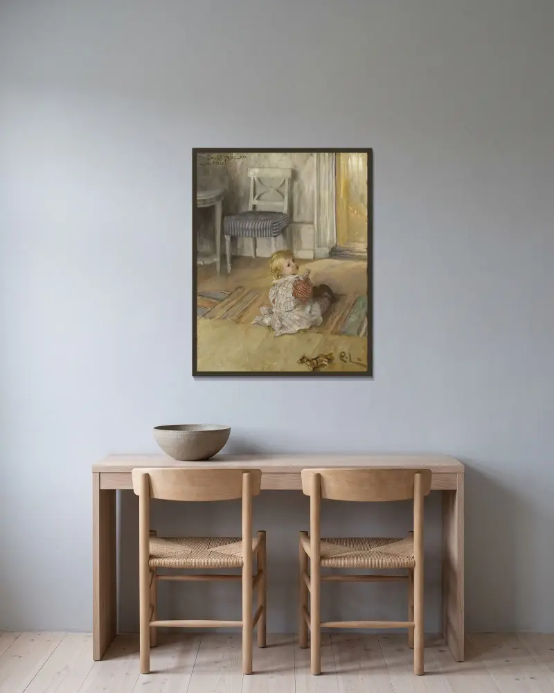 Pontus, Carl Larsson v rámu na stěně