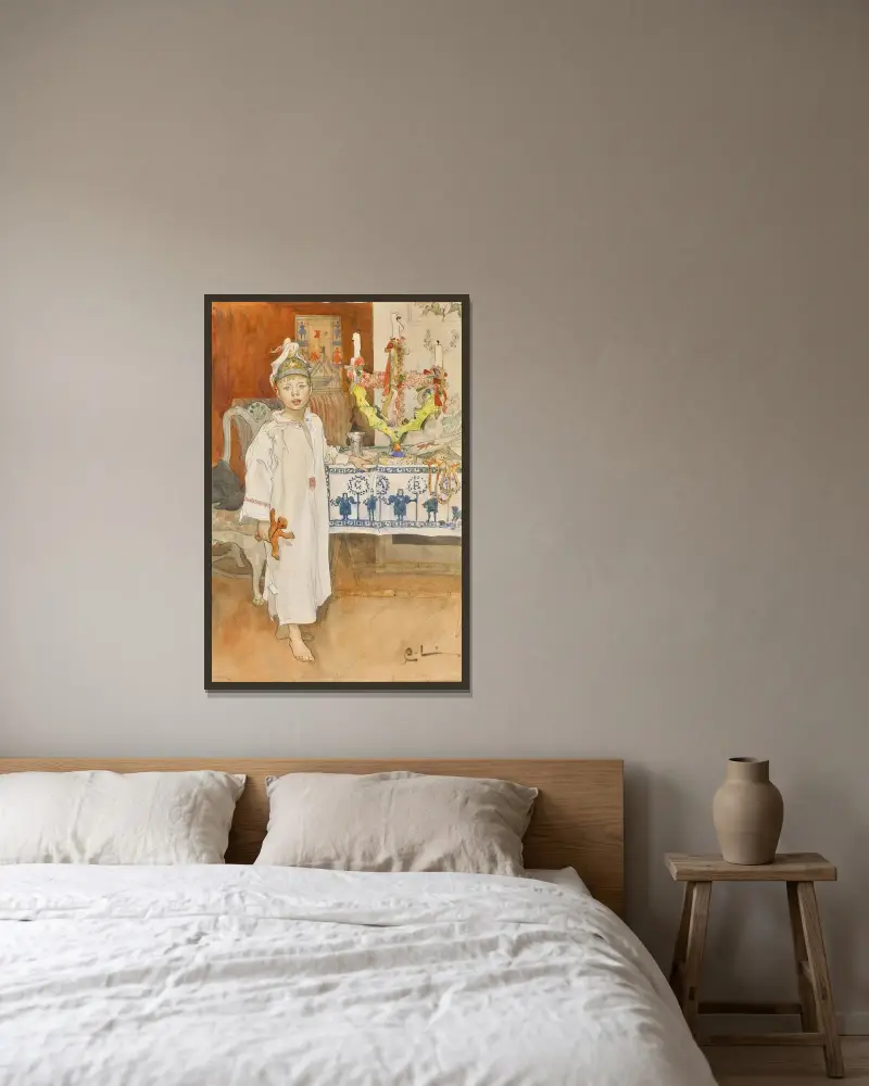 Ulf, Carl Larsson v rámu na stěně