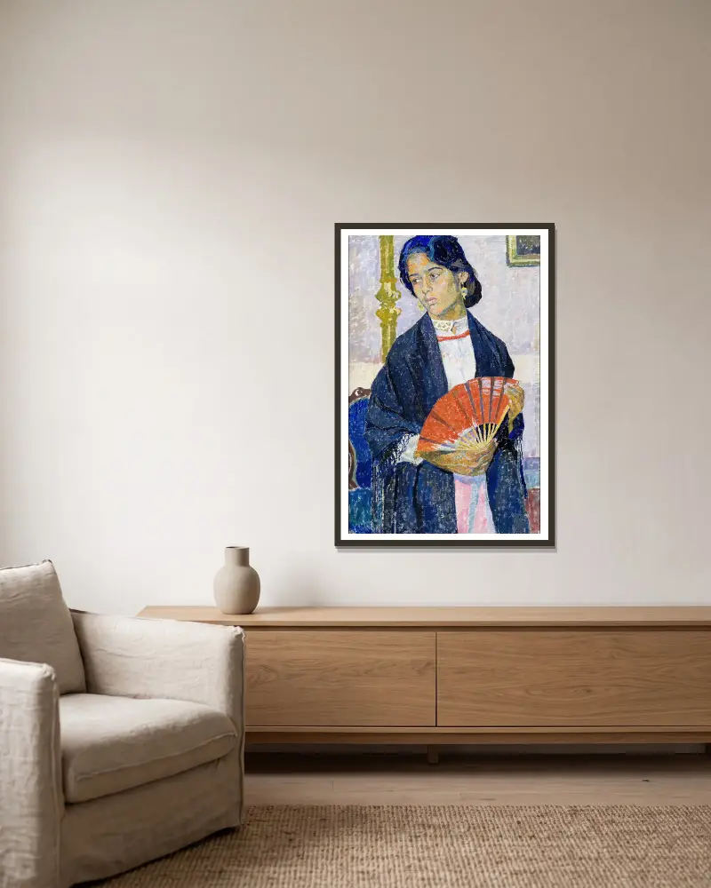 Gitanilla, Carl Wilhelmson v rámu na stěně