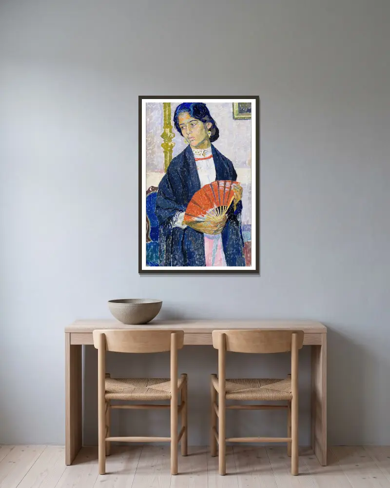 Gitanilla, Carl Wilhelmson v rámu na stěně