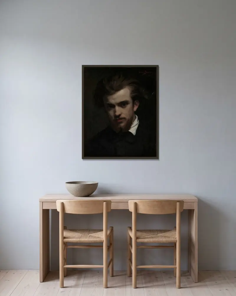 Henri Fantin-Latour av Carolus-Duran inramad på en vägg