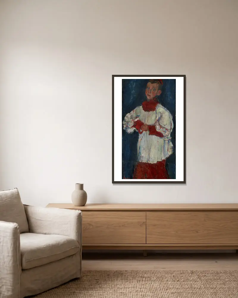 Korgossen, Chaïm Soutine v rámu na stěně