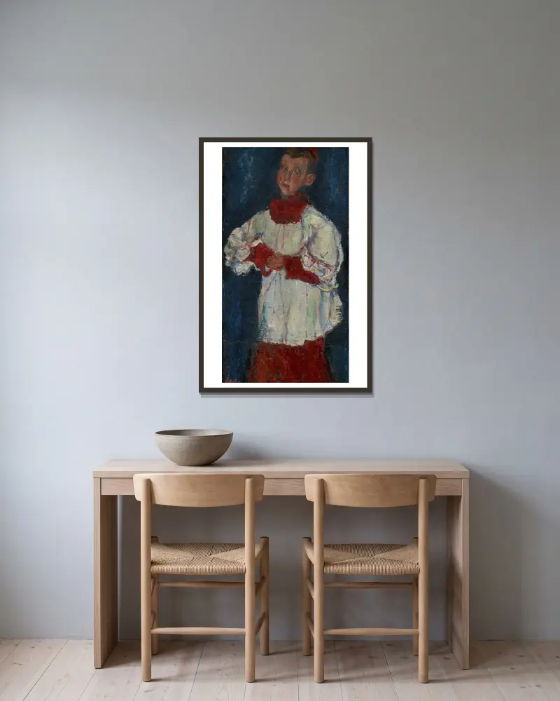Korgossen, Chaïm Soutine v rámu na stěně
