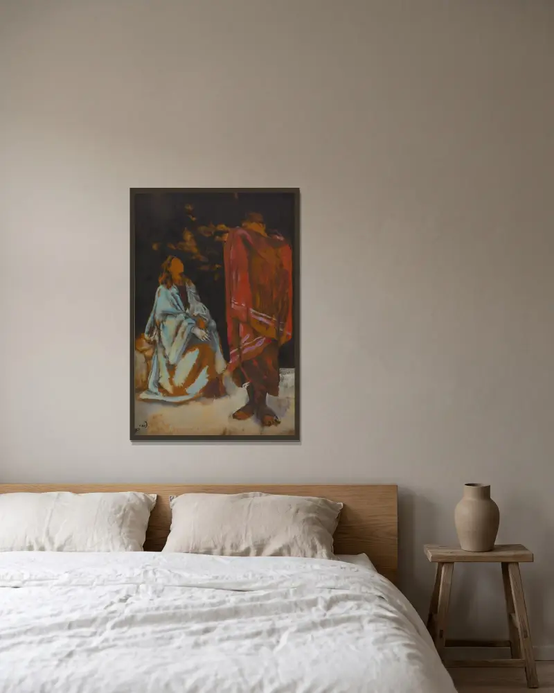 Phedre av Christian Bérard inramad på en vägg
