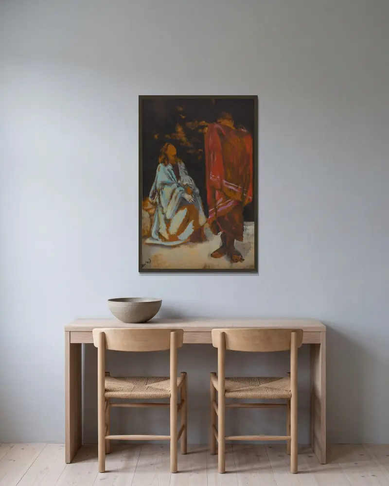 Phedre av Christian Bérard inramad på en vägg