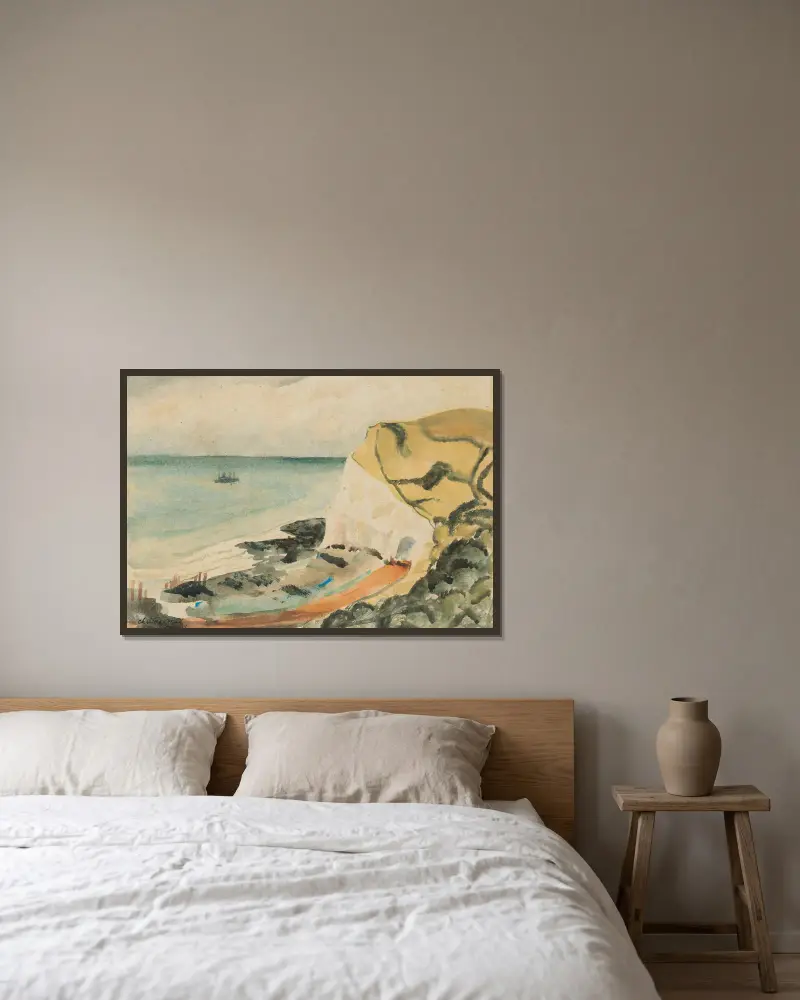 Dover von Christopher Wood gerahmt an einer Wand
