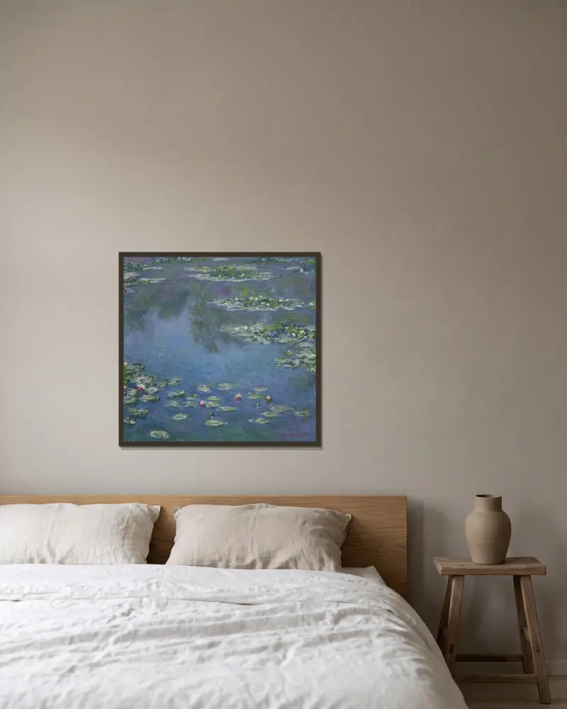 Lilie wodne, 1906, Claude Monet w ramie na ścianie