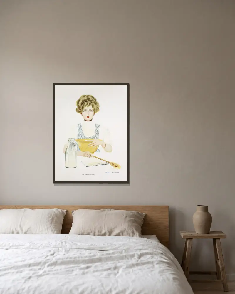 Latarnik, Coles Phillips w ramie na ścianie
