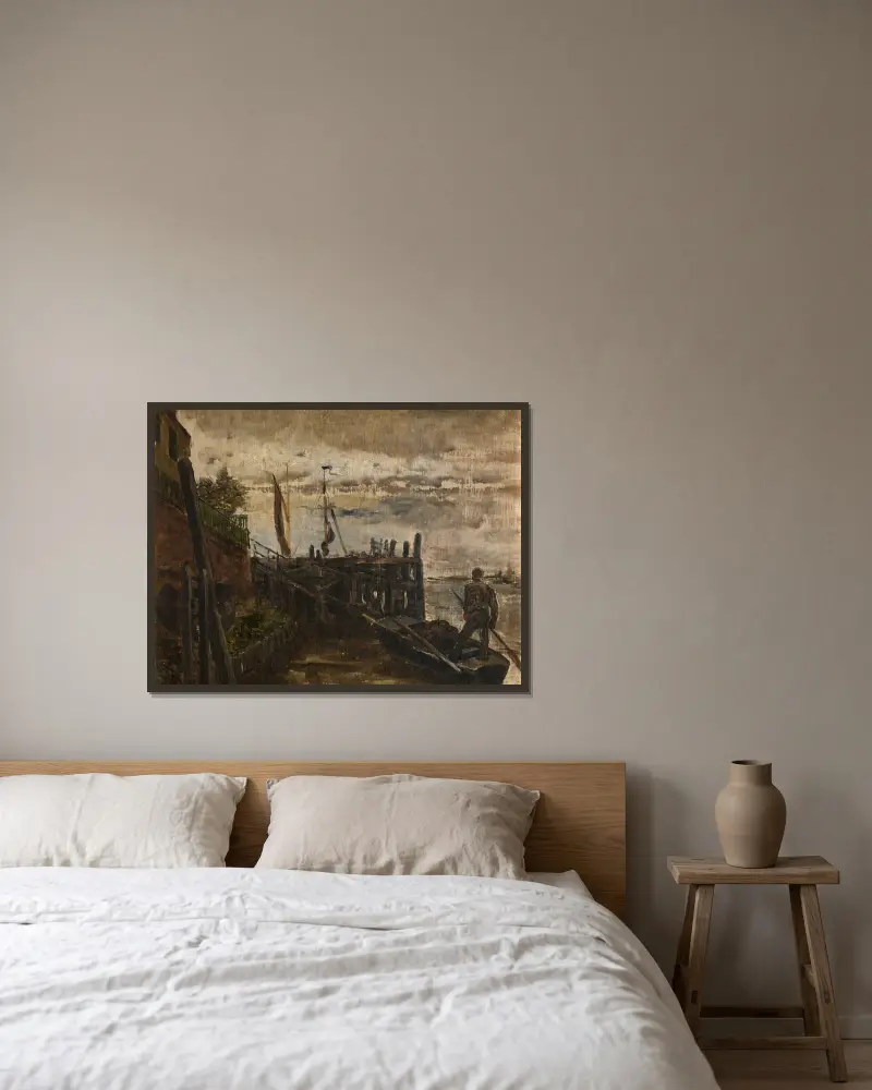 Rupelmonde, Constantin Meunier v rámu na stěně