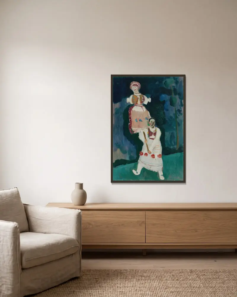 Morena, 1933 – Nr. 3 von Cyprián Majerník gerahmt an einer Wand