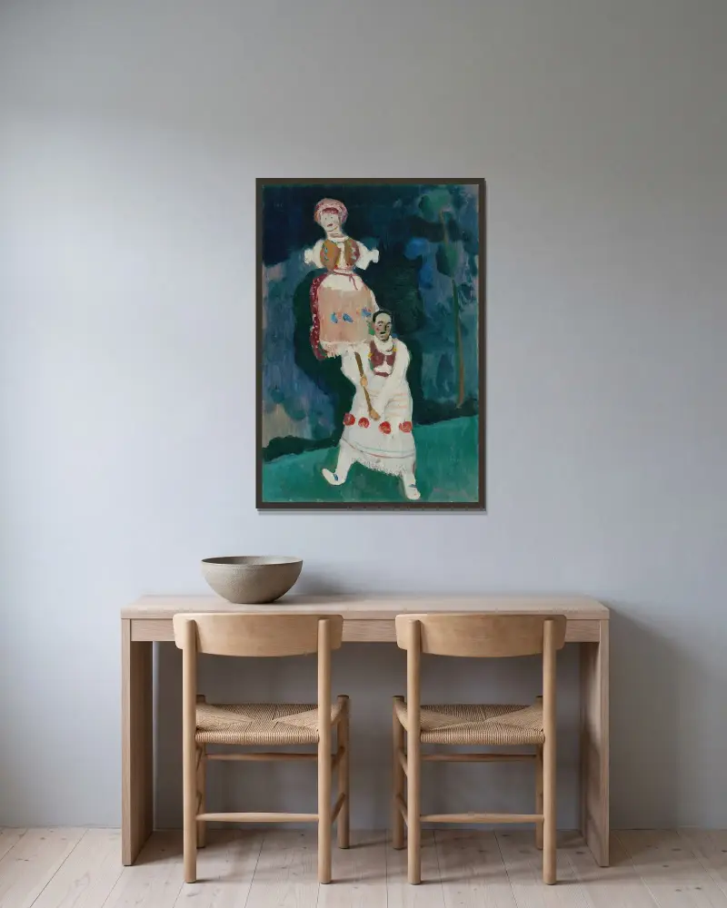 Morena, 1933 – Nr. 3 von Cyprián Majerník gerahmt an einer Wand