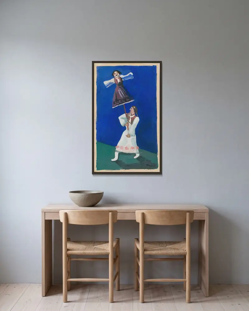 Morena, 1933 – Nr. 4 von Cyprián Majerník gerahmt an einer Wand