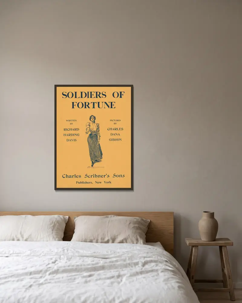 Soldiers of Fortune von Charles Dana Gibson gerahmt an einer Wand