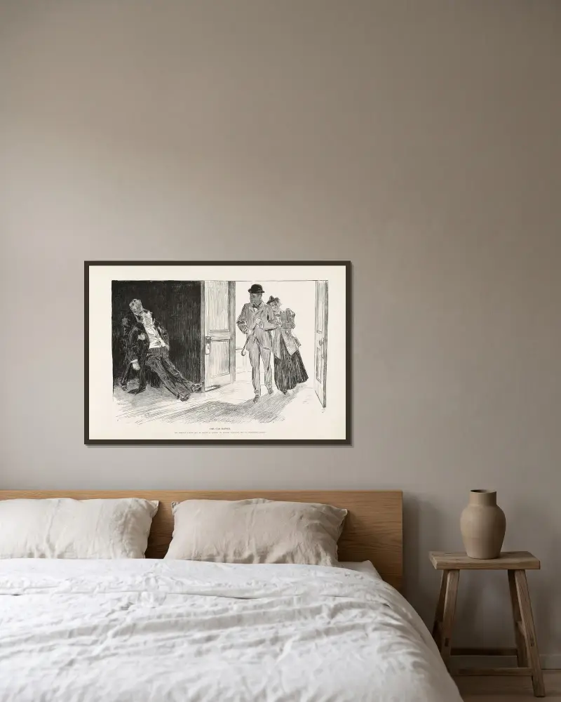 This can happen av Charles Dana Gibson inramad på en vägg