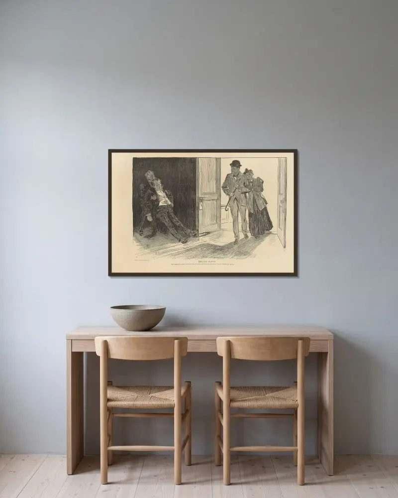 This can happen av Charles Dana Gibson inramad på en vägg