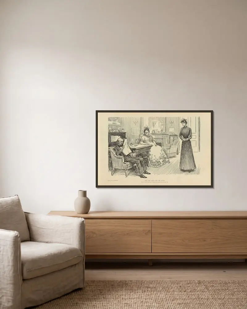 Varför hon inte fick platsen av Charles Dana Gibson inramad på en vägg