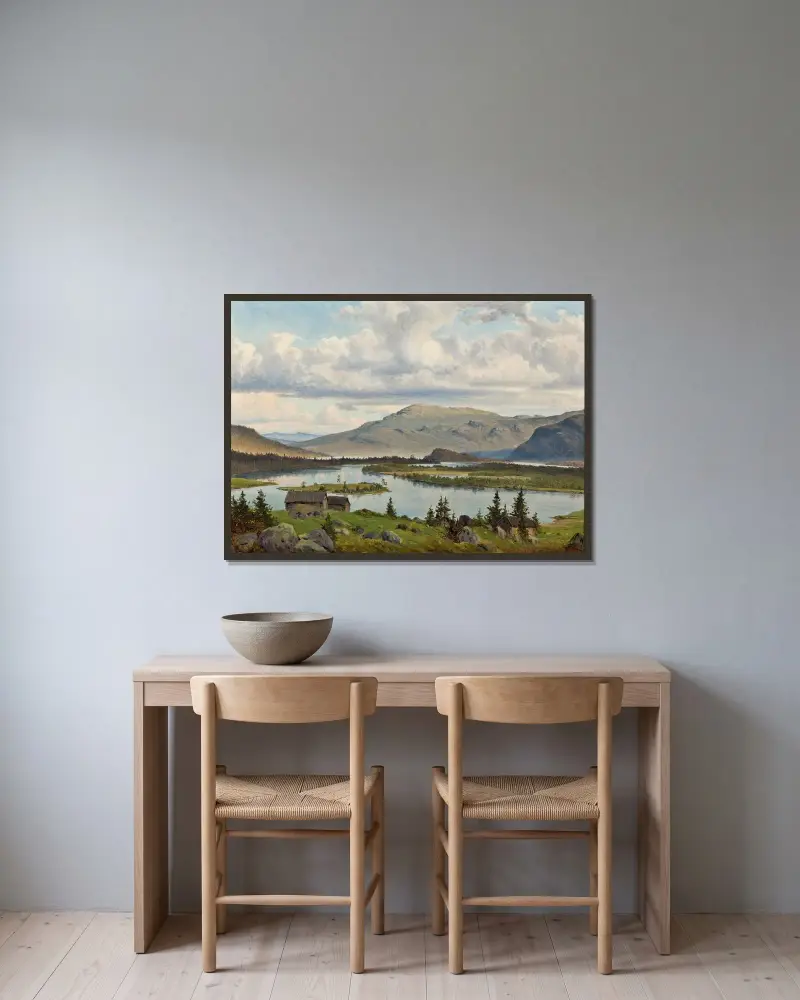 Bagno Saggat, Per Daniel Holm w ramie na ścianie