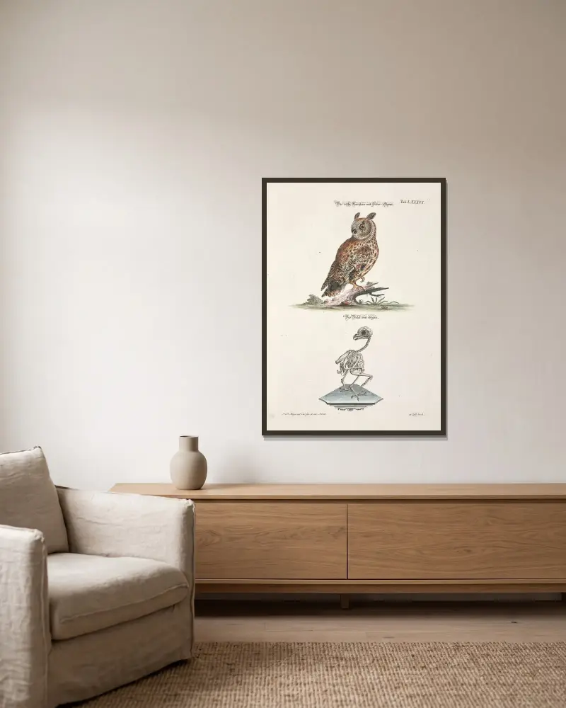 Angenehmer und nützlicher Zeit-Vertreib Pl.086 av Johann Daniel Meyer inramad på en vägg