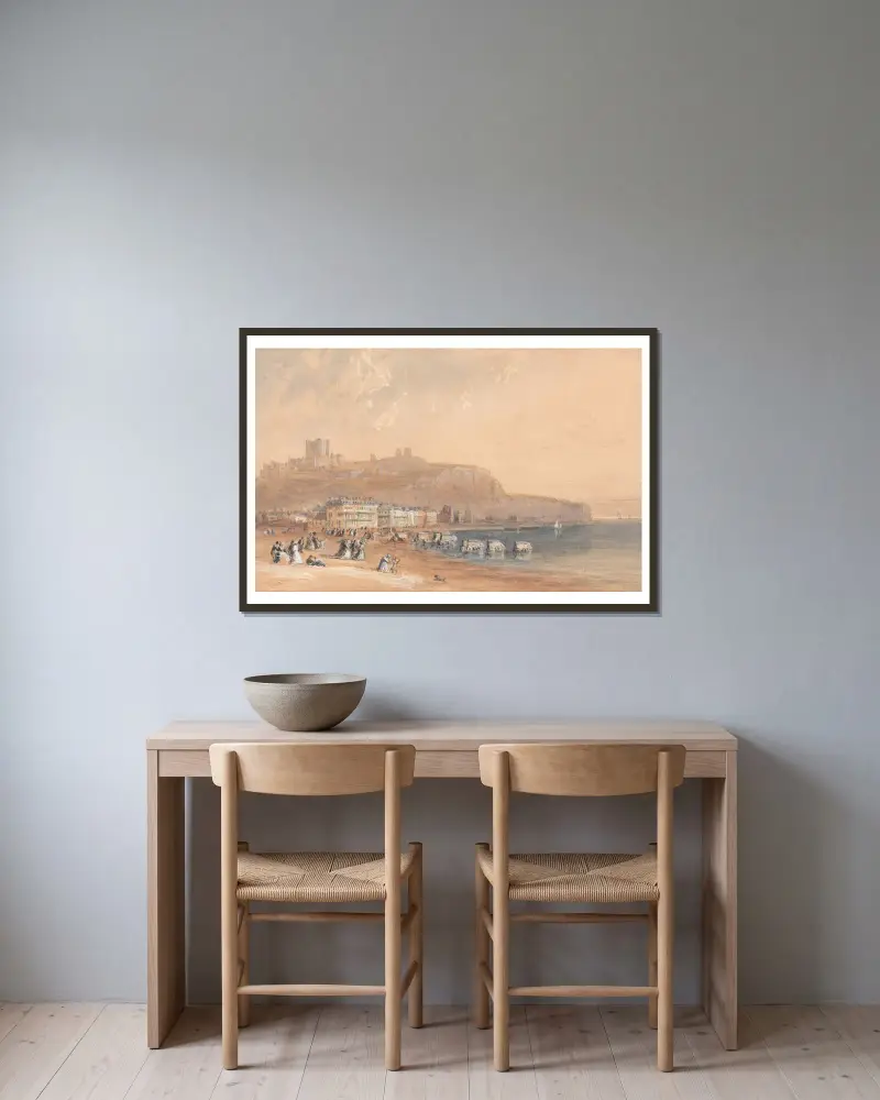 Dover, David Cox v rámu na stěně