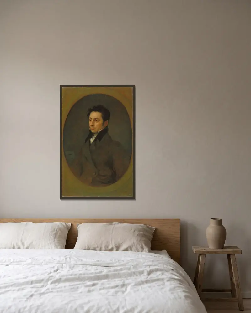 Manuel Quijano, Francisco de Goya v rámu na stěně