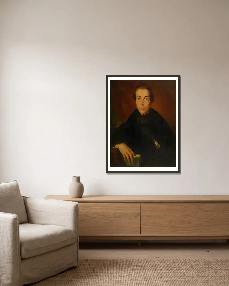 Malarz Henri Leys, Nicaise De Keyser w ramie na ścianie