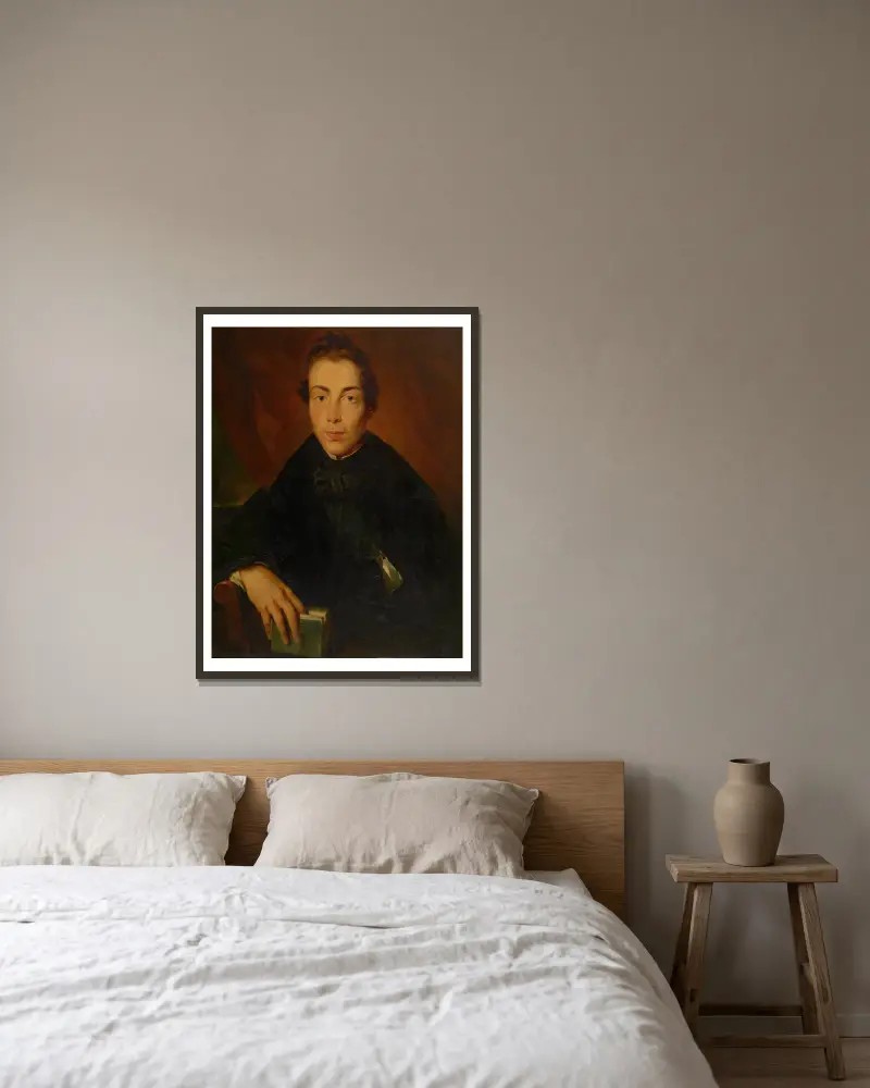 Malarz Henri Leys, Nicaise De Keyser w ramie na ścianie