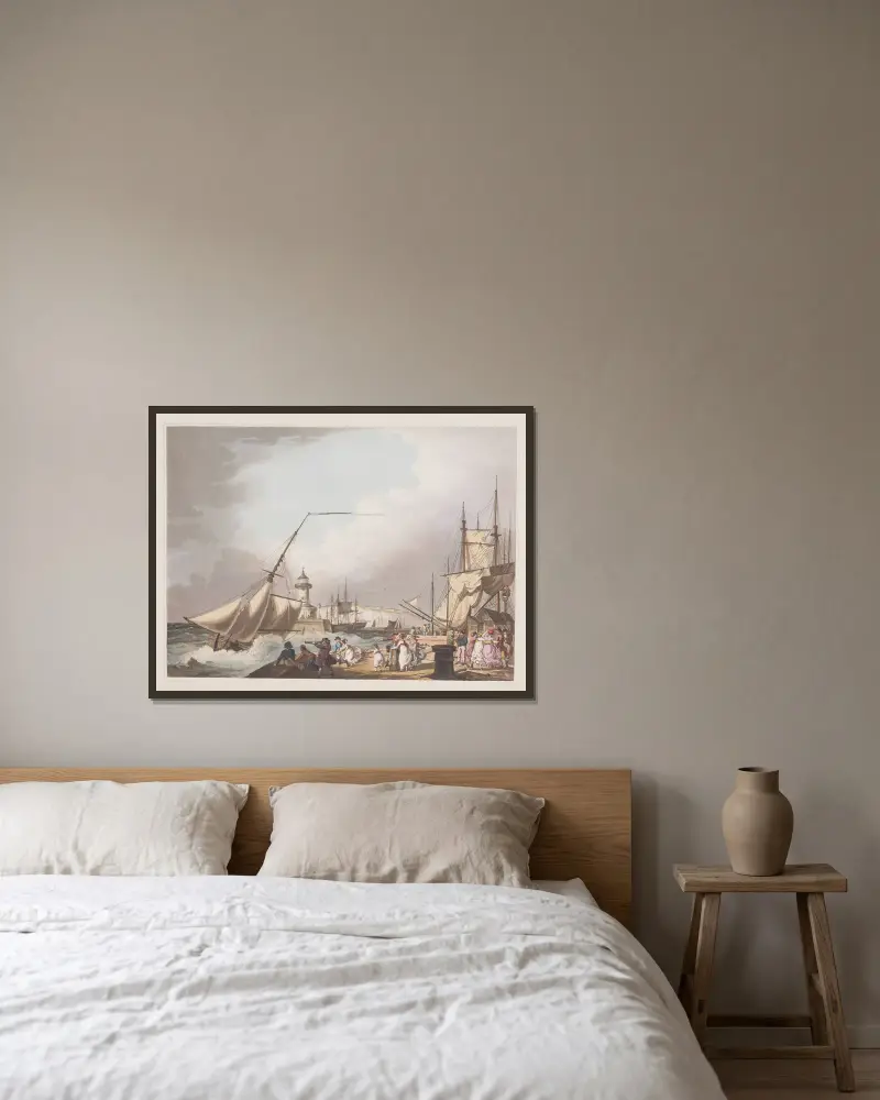 Ramsgate, Philip James de Loutherbourg v rámu na stěně