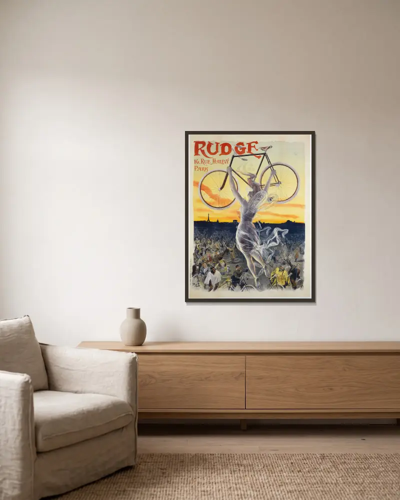 Rudge, Pal (Jean de Paleologue) w ramie na ścianie