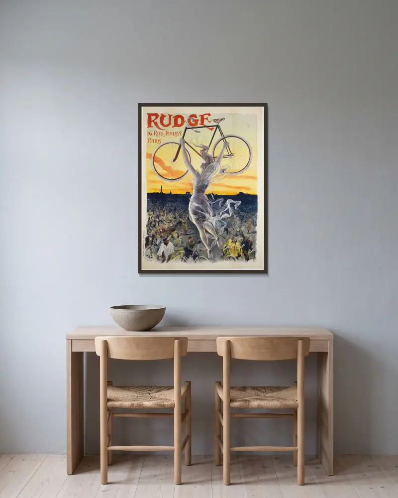 Rudge, Pal (Jean de Paleologue) w ramie na ścianie