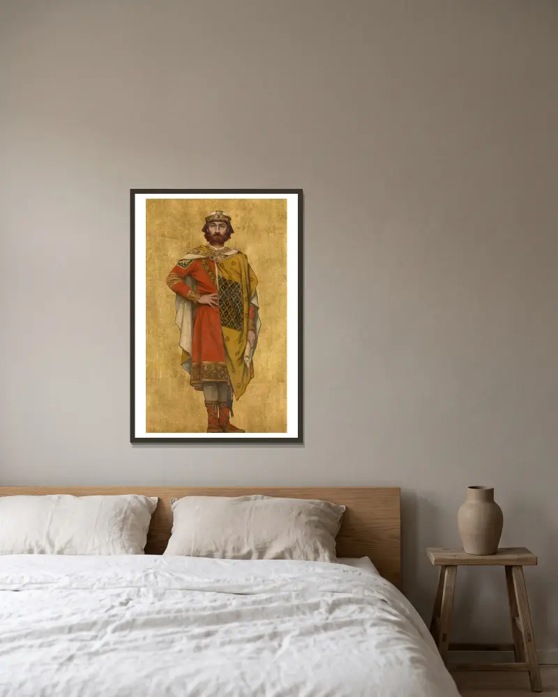 Willem van Saeftinghe, Albrecht De Vriendt v rámu na stěně