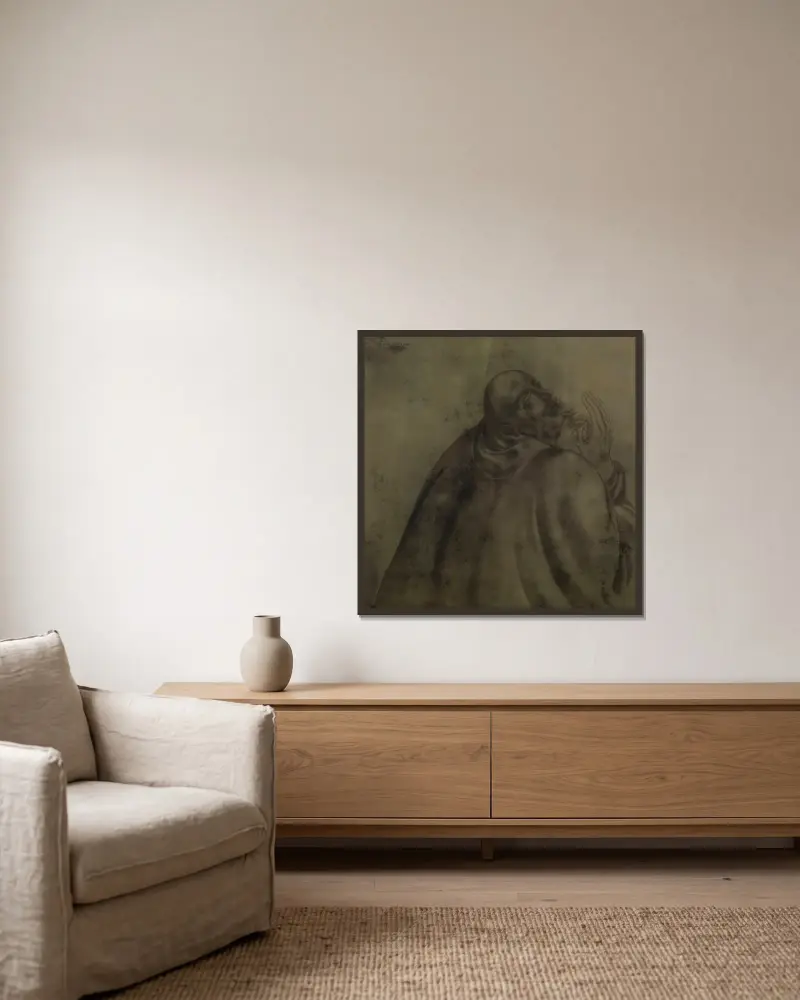 Svatý Bernard, Gustave Van de Woestijne v rámu na stěně