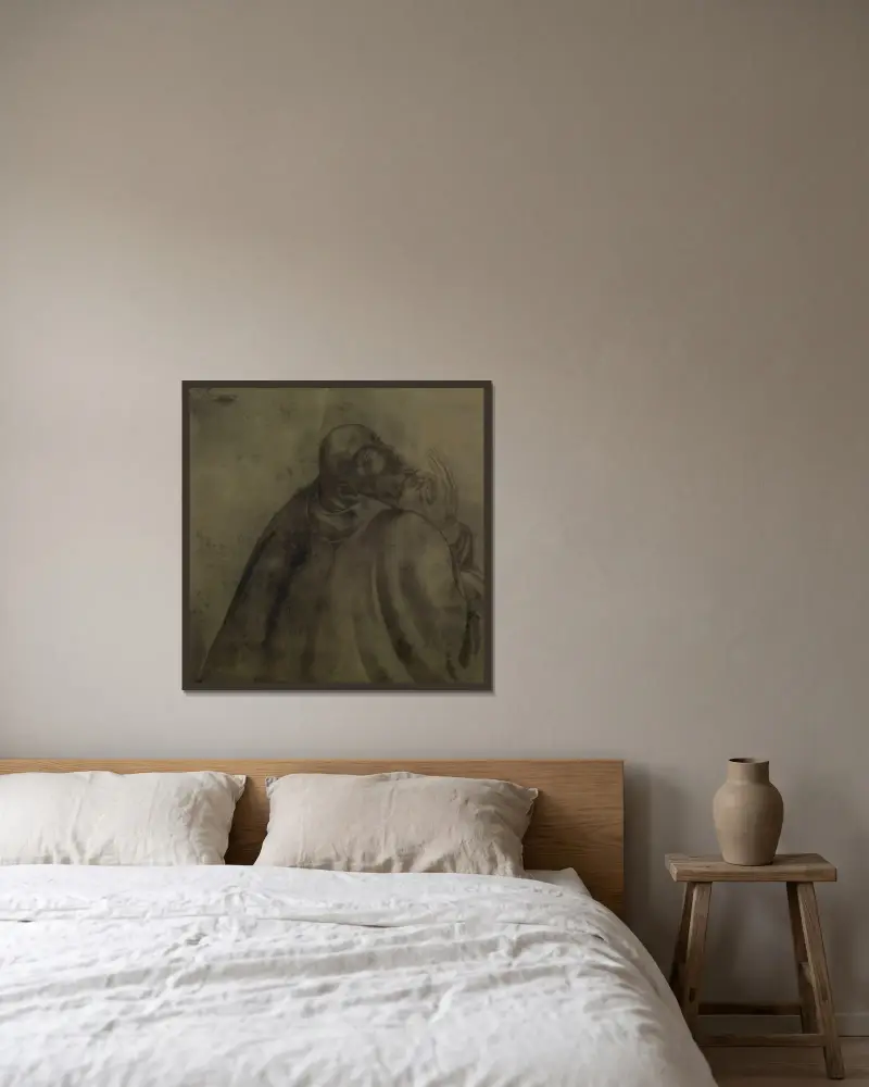 Svatý Bernard, Gustave Van de Woestijne v rámu na stěně
