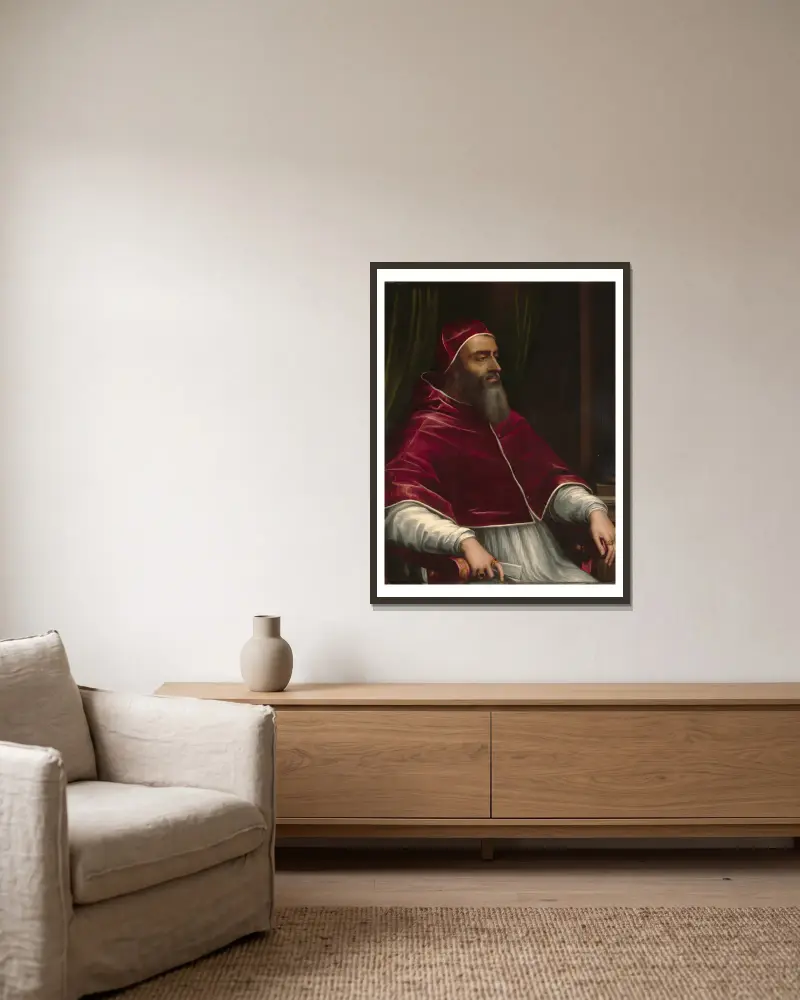 Papež Klement VII, Sebastiano del Piombo v rámu na stěně