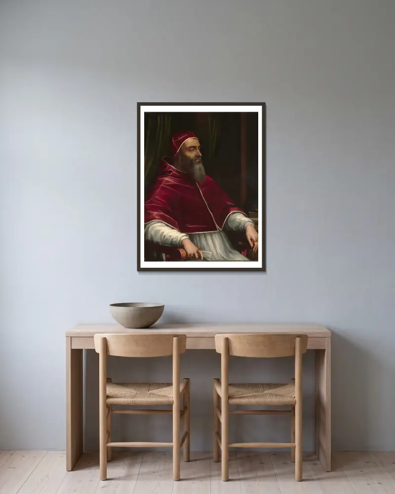 Papež Klement VII, Sebastiano del Piombo v rámu na stěně