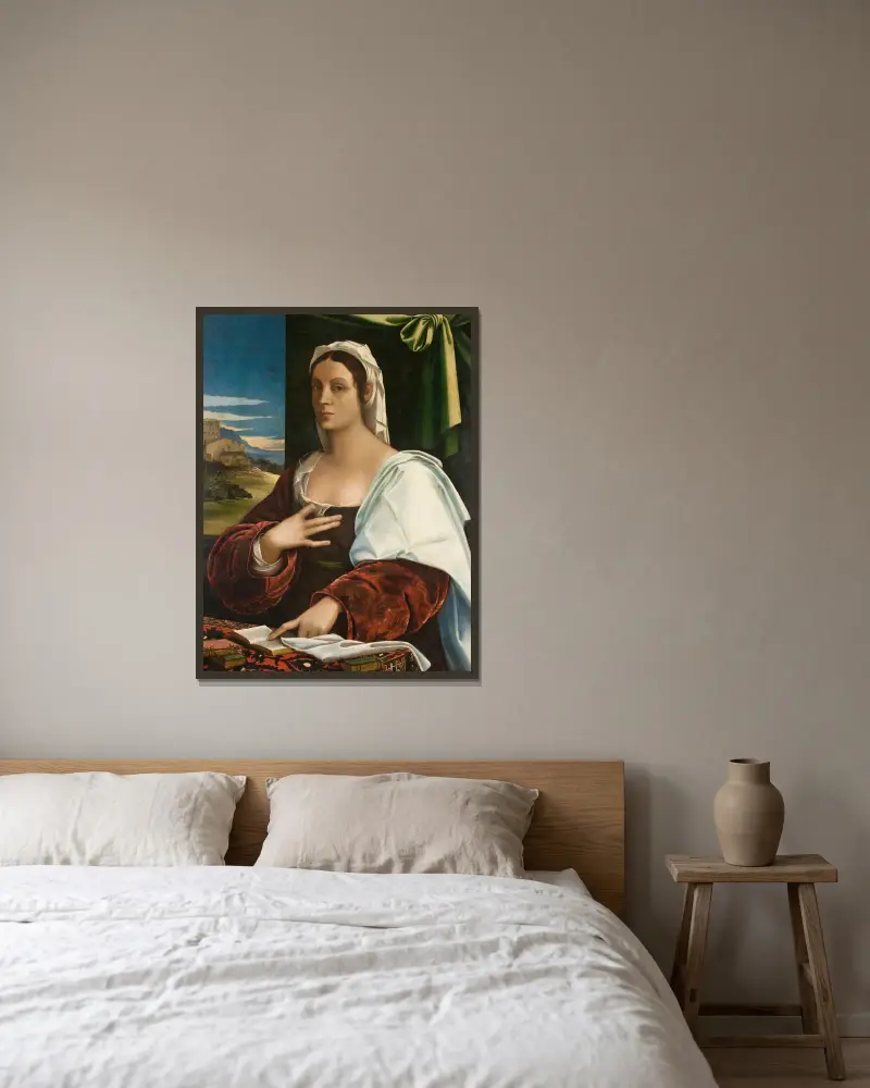 Vittoria Colonna (od 1520 do 1525), Sebastiano del Piombo w ramie na ścianie