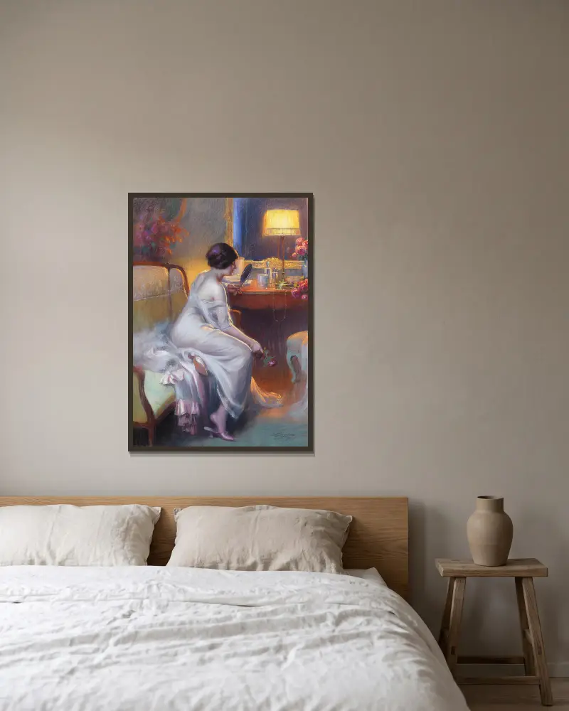 Věrný odraz, Delphin Enjolras v rámu na stěně