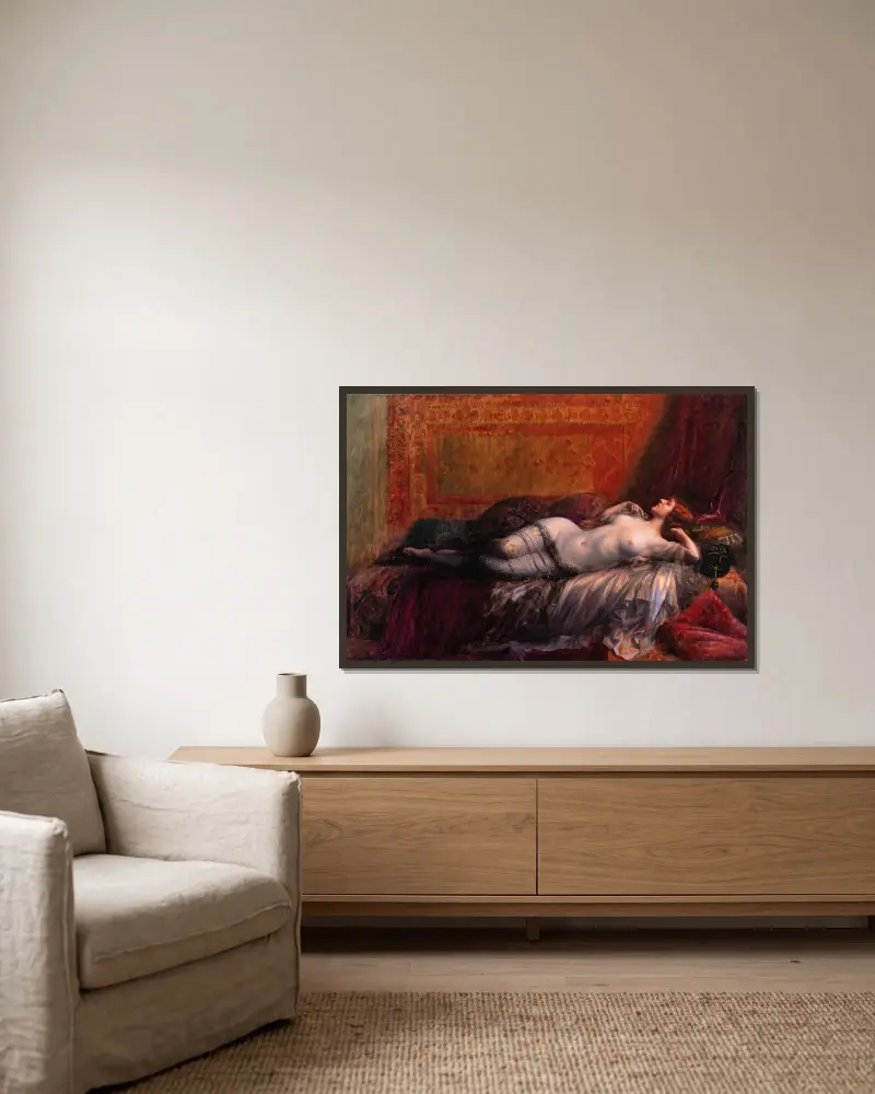 Odaliska, Delphin Enjolras v rámu na stěně