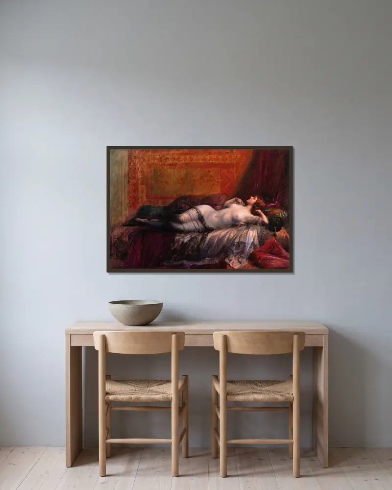 Odaliska, Delphin Enjolras v rámu na stěně