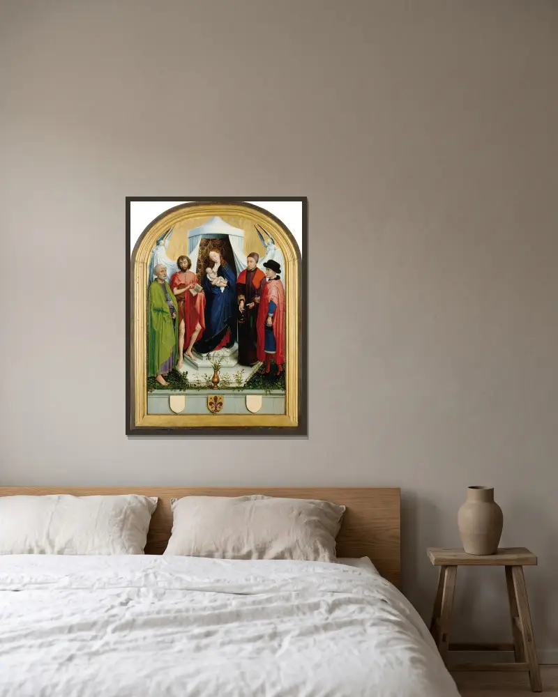 Madonna Medyceuszy, Rogier van der Weyden w ramie na ścianie