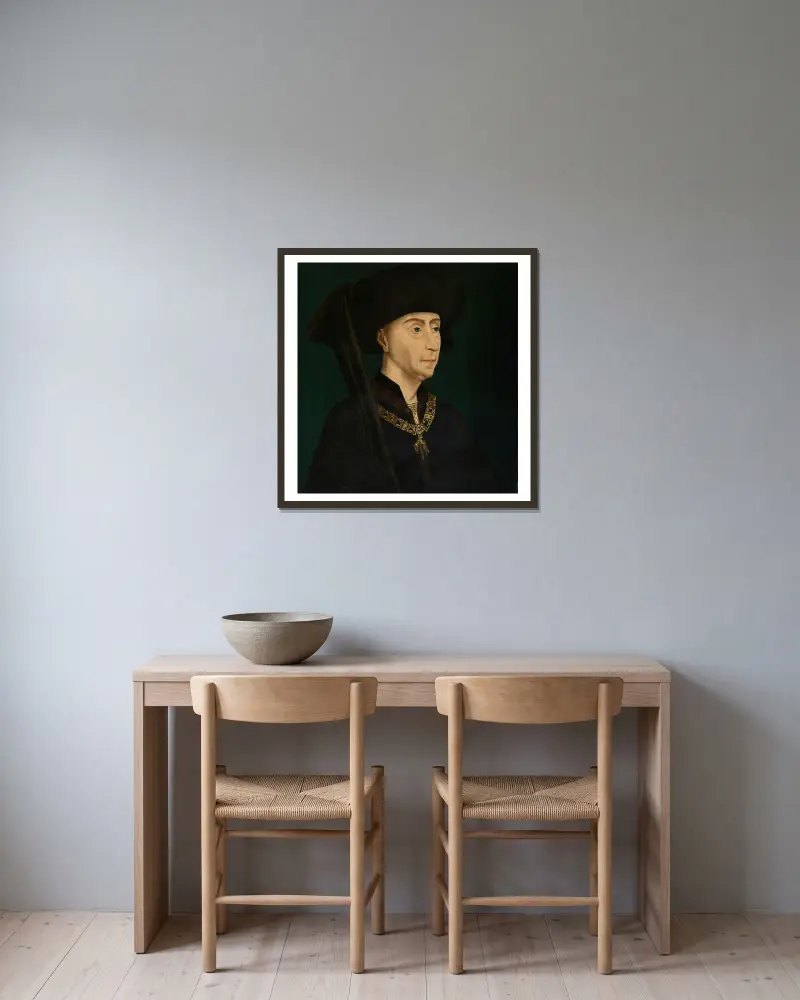 Filip Dobrý 2, Rogier van der Weyden v rámu na stěně