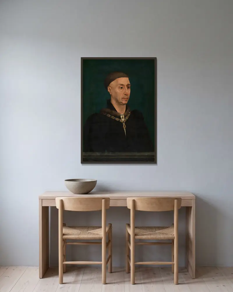 Filip Dobry, Rogier van der Weyden w ramie na ścianie