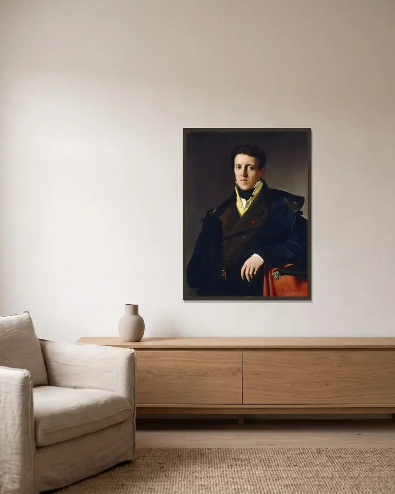 Marcotte d’Argenteuil, Jean Auguste Dominique Ingres w ramie na ścianie