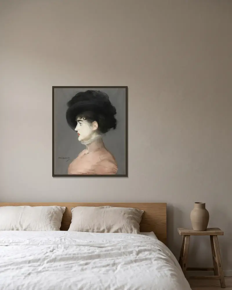 Irma Brunner, Édouard Manet w ramie na ścianie